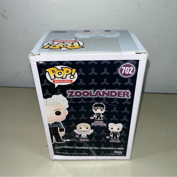 Funko POP! Movies - Zoolander Vinyl Figure | MUGATU Pop #702 Box damage - Picture 3 of 6